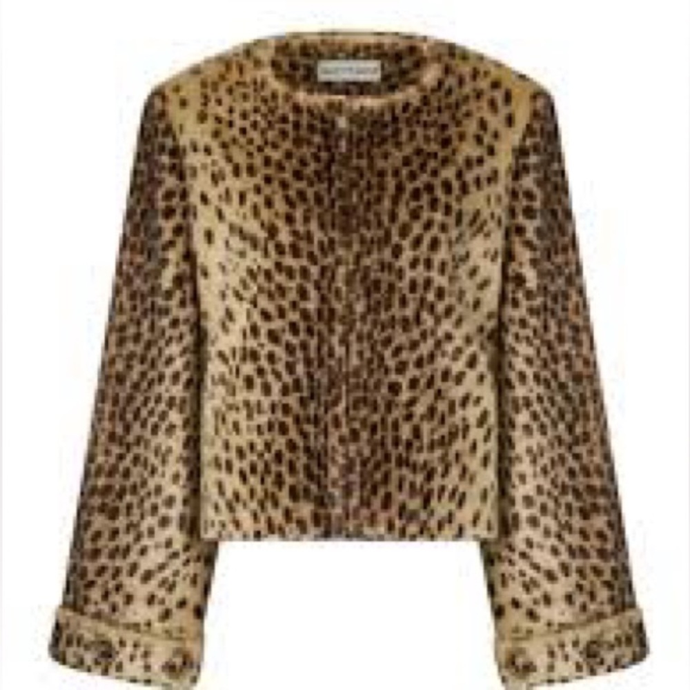 Charlotte Simone - Shirley Coat - Leopard Print - XL - NWT - Picture 15 of 15